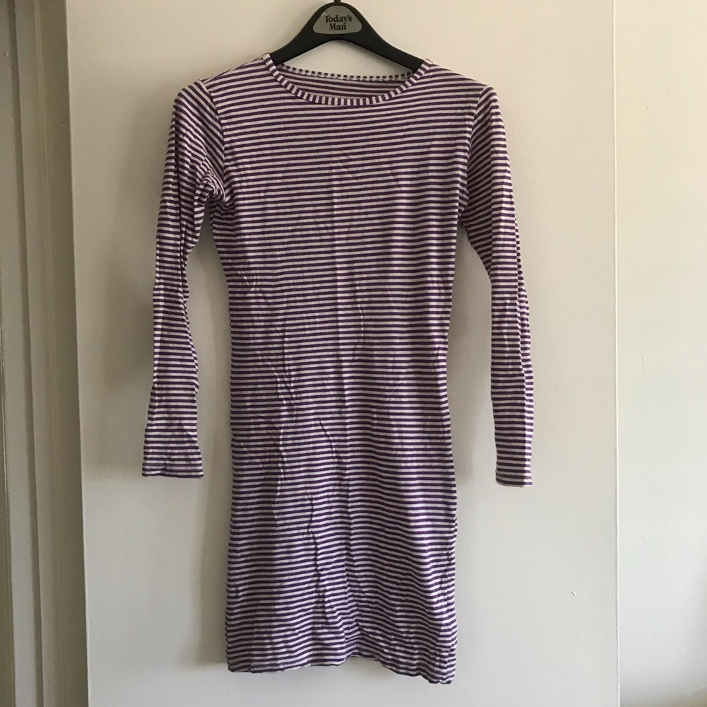 American apparel fitted long sleeve dress